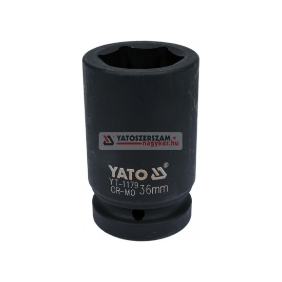 YATO Gépi hosszú dugókulcs 1" 36 mm CrMo