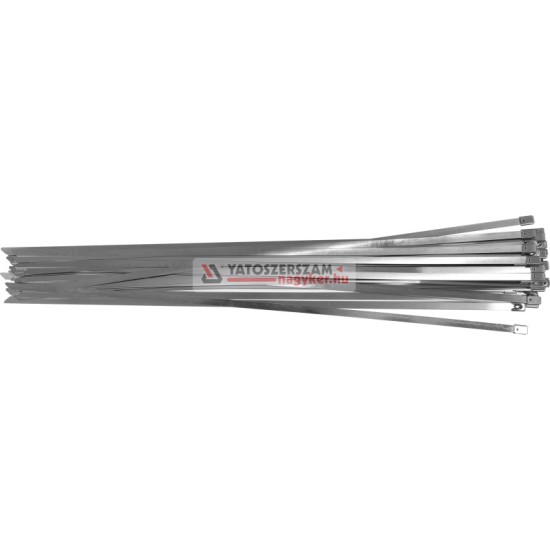 YATO Kábelkötegelő Inox 550 x 8,0 mm (50 db/cs)