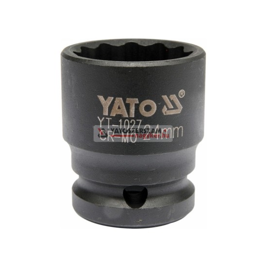 YATO Gépi dugókulcs 1/2" 24 mm CrMo