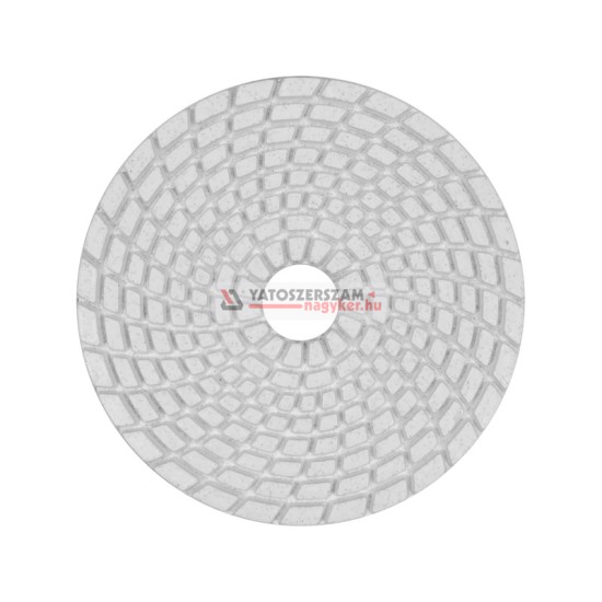 YATO Tépőzáras gyémánt csiszoló és polírozókorong 100 mm / P400 vizes/száraz