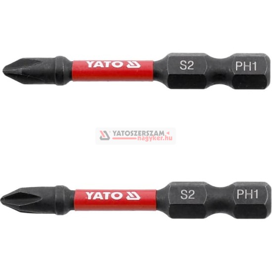 YATO Impact bithegy PH1 x 50 mm (2 db/cs)