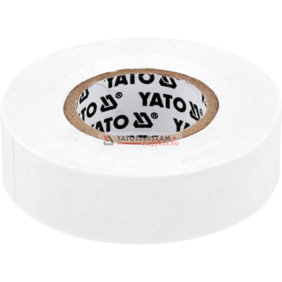 YATO Szigetelőszalag 19 x 0,13 mm x 20 m fehér YATO Szigetelőszalag 19 x 0,13 mm x 20 m fehér