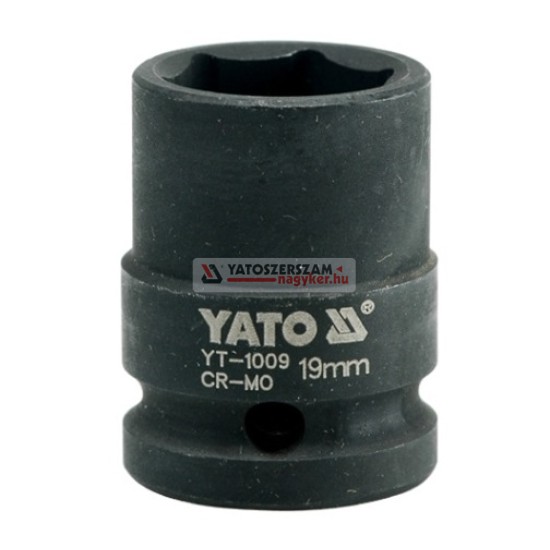 Gépi dugókulcs 1/2" 19 mm YATO