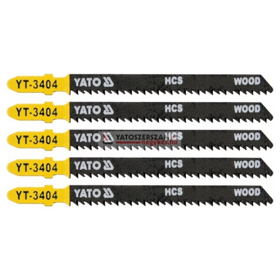 YATO Dekopírfűrészlap T10TPI 100/2,5 mm HCS (5 db/cs)