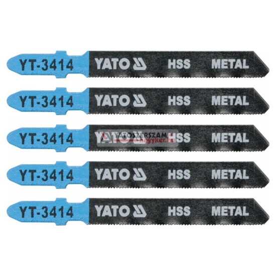 YATO Dekopírfűrészlap T32TPI 75/1,0 mm HSS (5 db/cs)