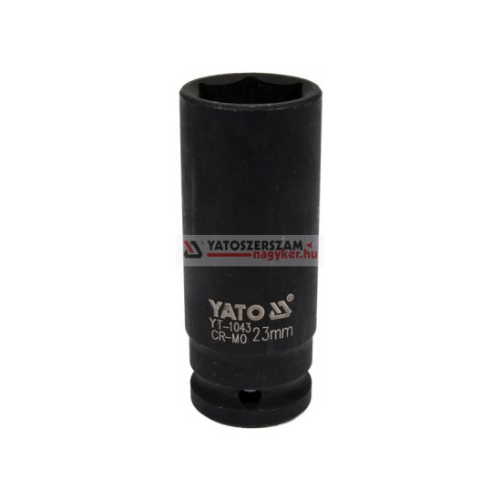 YATO Hosszú gépi dugókulcs 1/2" 23 mm