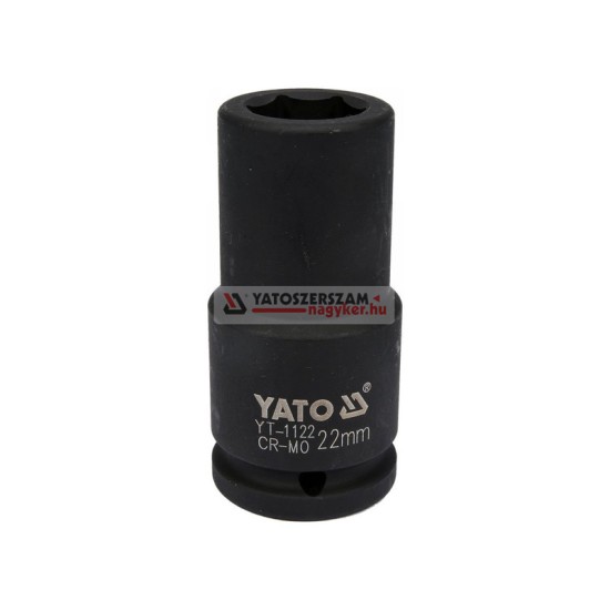 YATO Hosszú gépi dugókulcs 3/4" 22 mm CrMo