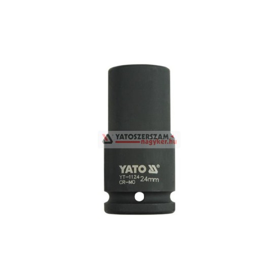 YATO Hosszú gépi dugókulcs 3/4" 24 mm CrMo