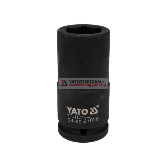 YATO Hosszú gépi dugókulcs 3/4" 27 mm CrMo