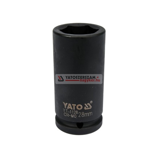 YATO Hosszú gépi dugókulcs 3/4" 28 mm CrMo