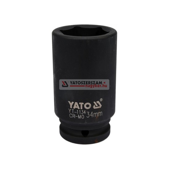 YATO Hosszú gépi dugókulcs 3/4" 34 mm CrMo