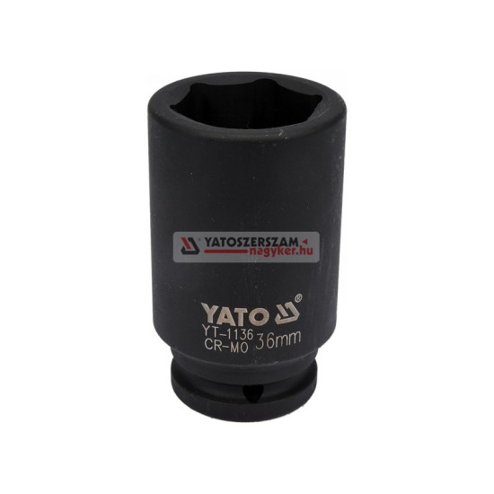 YATO Hosszú gépi dugókulcs 3/4" 36 mm CrMo