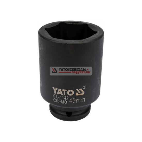 YATO Hosszú gépi dugókulcs 3/4" 42 mm CrMo