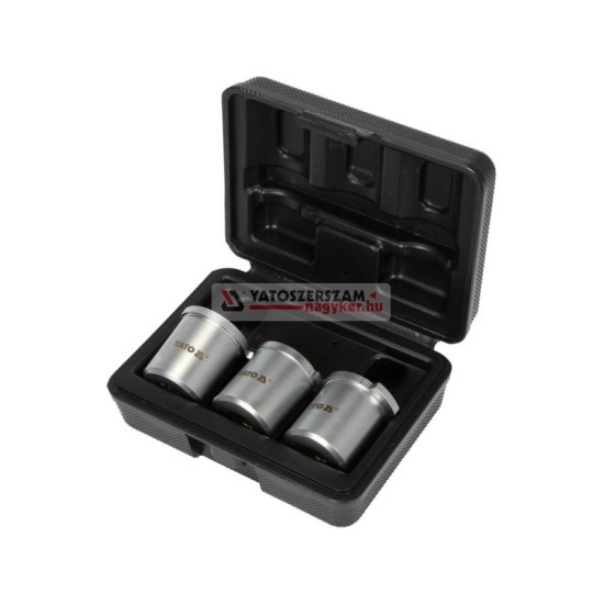 YATO Vezérműtengely adapter készlet 3 részes 3/8" YATO Vezérműtengely adapter készlet 3 részes 3/8"