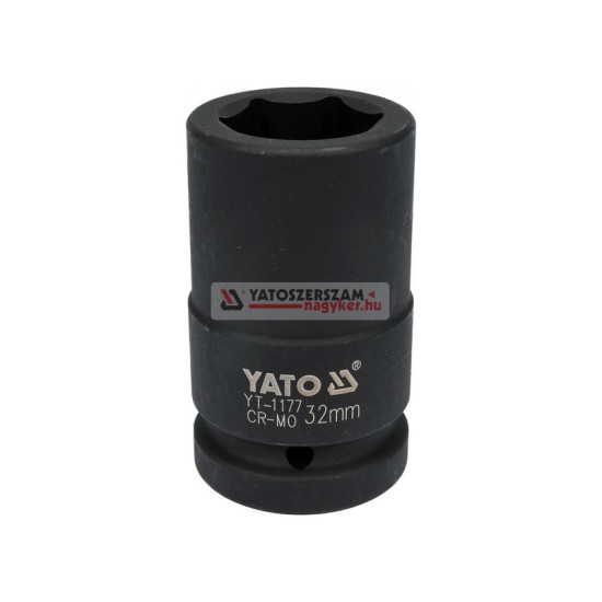 YATO Gépi hosszú dugókulcs 1" 32 mm CrMo