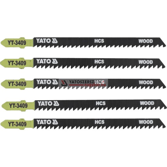 YATO Dekopírfűrészlap T8TPI 115/90 mm HCS (5 db/cs)