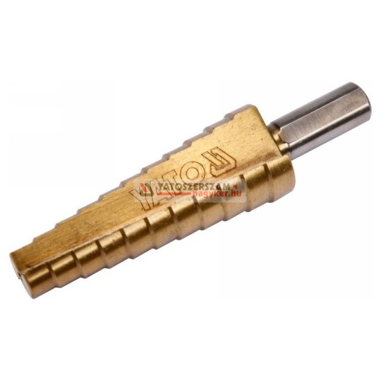 YATO Lépcsős fúró 11 lépcsős 10-20 mm HSS-TiN