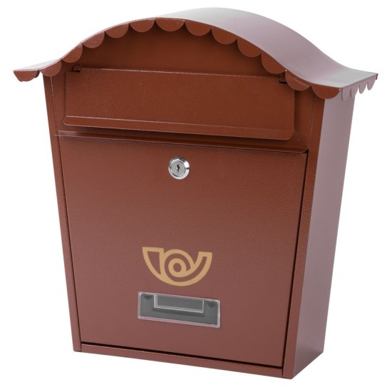 Postaláda NAPOLEON A, barna 36,5 x 13,5 x 36,5 cm
