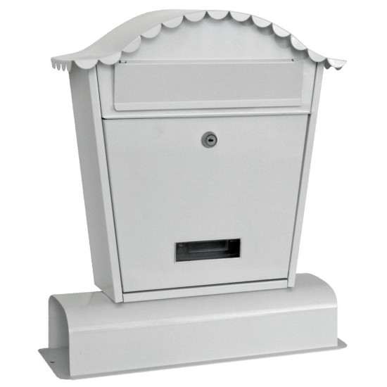 Postaláda HUBERT B, fehér Postaláda HUBERT B, fehér