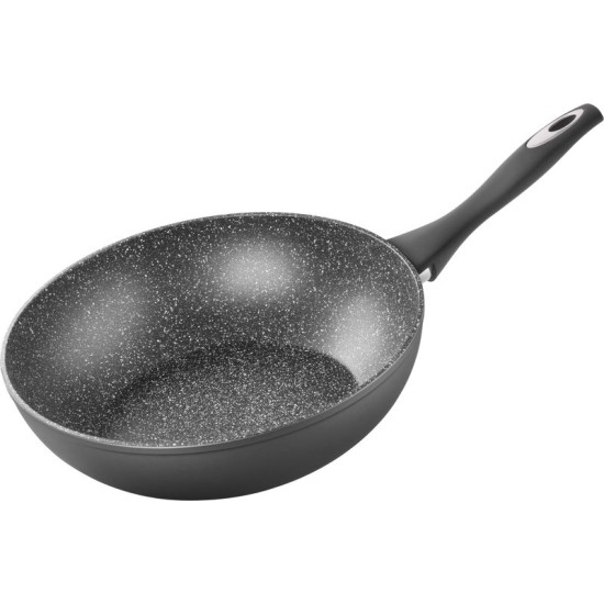 Serpenyő Wok MagicHome Black Line, 28 cm