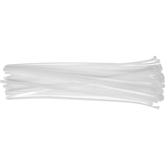 YATO Kioldható kábelkötegelő 7,6 x 400 mm fehér (100 db/cs) YATO Kioldható kábelkötegelő 7,6 x 400 mm fehér (100 db/cs)