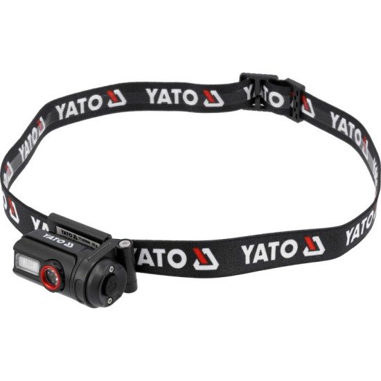 YATO Akkus LED fejlámpa, 500 lm
