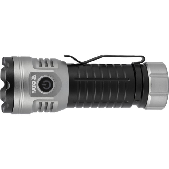 YATO Akkus Led zseblámpa 3000 lm, 7 világítási mód