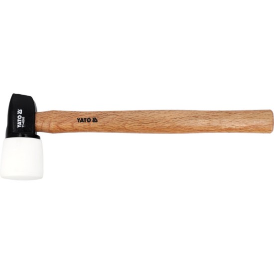 YATO Gumikalapács fehér 65 mm YATO Gumikalapács fehér 65 mm