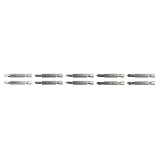YATO Bithegy készlet 10 részes 50 mm YATO Bithegy készlet 10 részes 50 mm