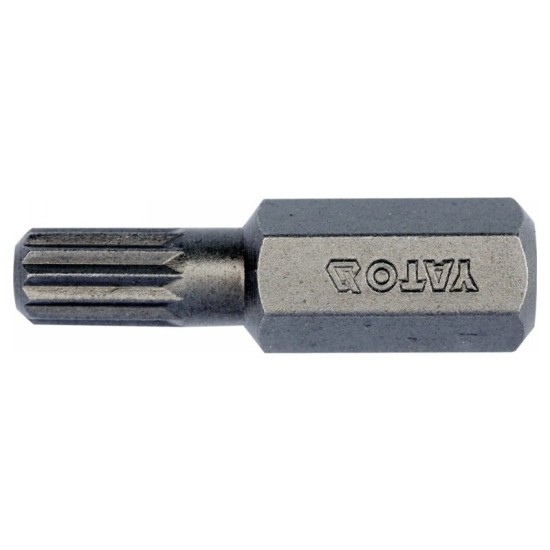 YATO Bithegy SPLINE M6 1/4" 8 x 30 mm 10 db/bl YATO Bithegy SPLINE M6 1/4" 8 x 30 mm 10 db/bl
