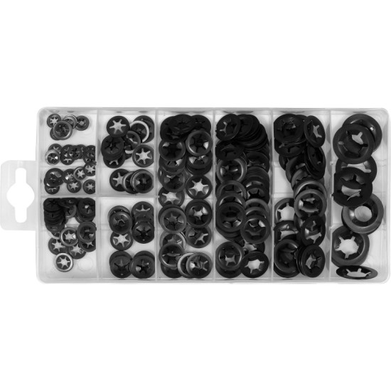 YATO Biztosító alátét készlet 260 részes YATO Biztosító alátét készlet 260 részes