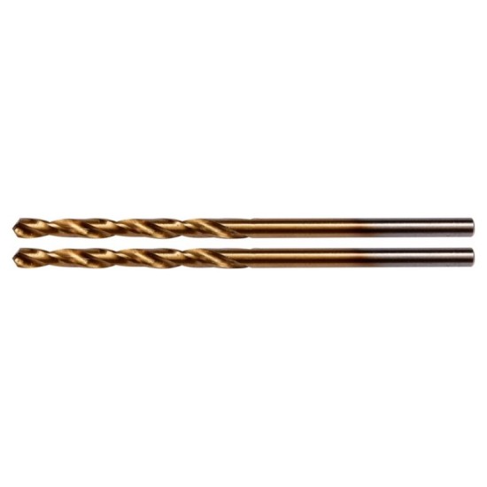 YATO Csigafúró 2,5 x 57/30 mm HSS-TiN (2 db/csomag) YATO Csigafúró 2,5 x 57/30 mm HSS-TiN (2 db/csomag)