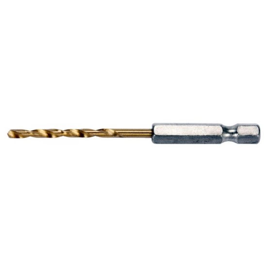 YATO Csigafúró 3,0  x 81/33 mm HSS-TiN bit befogású