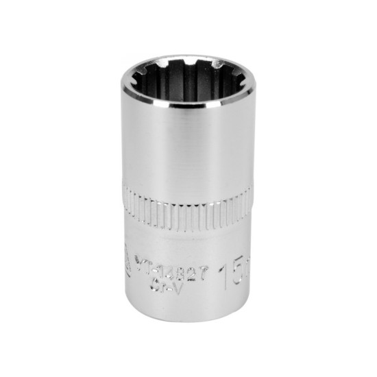 YATO Dugókulcs Spline 1/2" 15 mm CrV