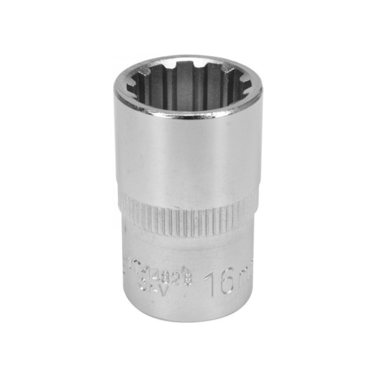 YATO Dugókulcs Spline 1/2" 16 mm CrV