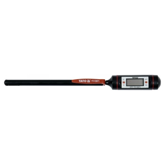 YATO Elektronikus hőmérő 130 mm -50°C +300°C/1°C