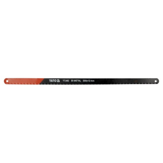 YATO Fémfűrészlap kézi 300/12 mm 24 TPI bimetál 2 db/cs