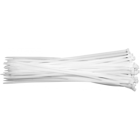 YATO Kábelkötegelő fehér 550 x 9,0 mm (50 db/cs)