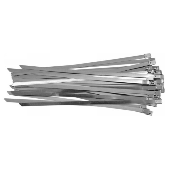 YATO Kábelkötegelő Inox 300 x 8,0 mm (50 db/cs)