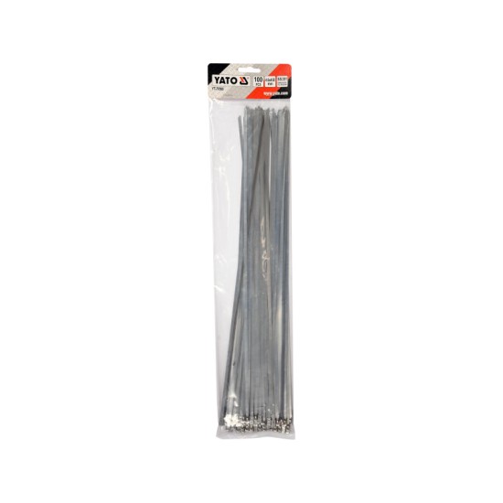 YATO Kábelkötegelő Inox 450 x 4,6 mm (100 db/cs) YATO Kábelkötegelő Inox 450 x 4,6 mm (100 db/cs)