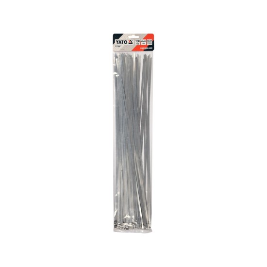 YATO Kábelkötegelő Inox 500 x 4,6 mm (100 db/cs) YATO Kábelkötegelő Inox 500 x 4,6 mm (100 db/cs)