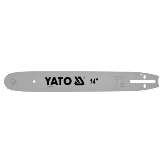 YATO Láncfűrész láncvezető 14" 0,325" 1,5 mm