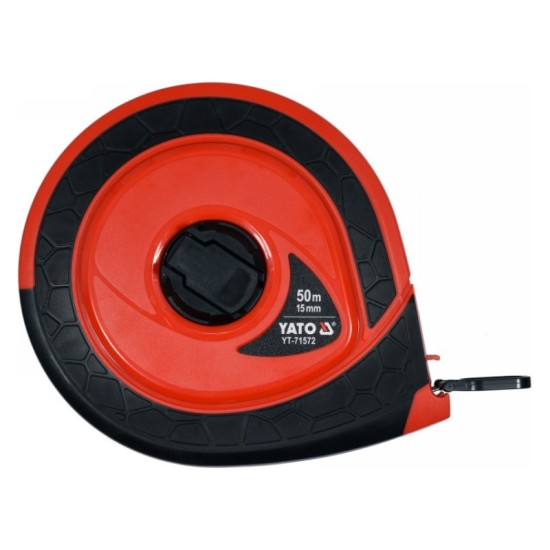 YATO Mérőszalag 50 m x 15 mm üvegszálas zárt YATO Mérőszalag 50 m x 15 mm üvegszálas zárt