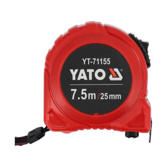 YATO Mérőszalag 7,5 m x 25 mm YATO Mérőszalag 7,5 m x 25 mm