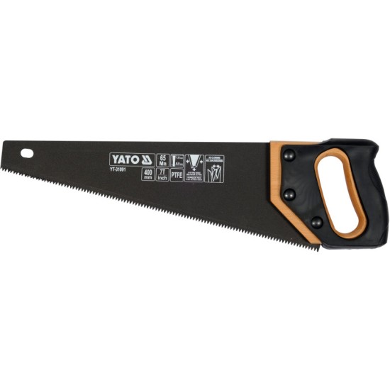 YATO Rókafarkú fűrész 400 mm teflon bevonatos YATO Rókafarkú fűrész 400 mm teflon bevonatos