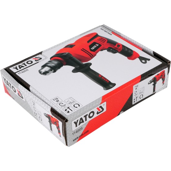 YATO 710 W-os ütvefúró 13mm-es tokmánnyal