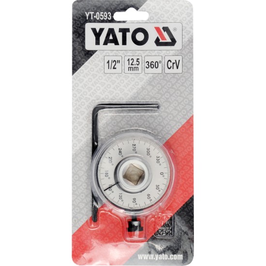 YATO Nyomaték szögmérő 1/2" CrV