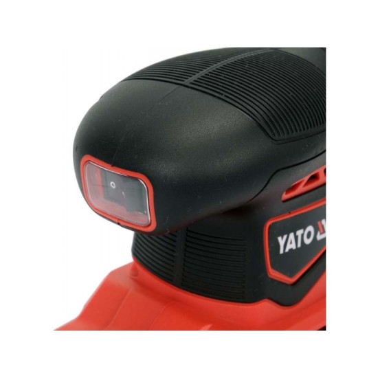 YATO Akkus excenter csiszoló géptest 125 mm 18 V Li-Ion (akku + töltő nélkül)