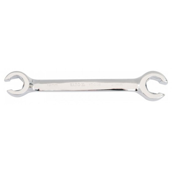 Fékcsőkulcs 13 x 14 mm ipari CrV 6140 YATO