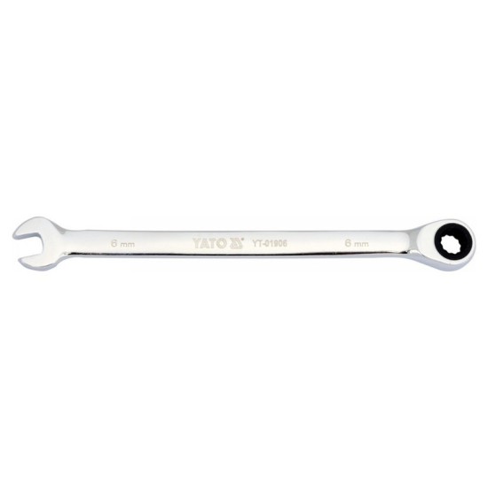 Racsnis csillag-villáskulcs 6 mm / 120 mm 72T CrV YATO